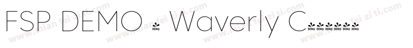 FSP DEMO - Waverly C字体转换